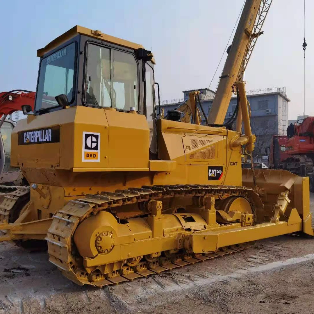 Б/у гусеничный бульдозер cat D6D, оригинальный японский бульдозер CAT D6D, Земляная подвижная машина CAT D6, бульдозеры