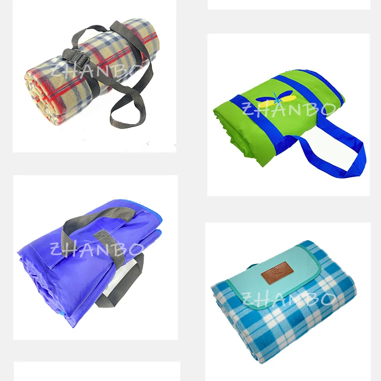  Wholesale Cheap Polar Fleece China Factory Waterproof Custom Disposable Picknick Blanket/Outdoor Picnic