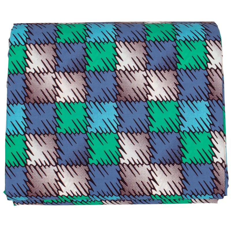 1 piece of African ethnic batik Ankara Plain Printed 100% cotton fabric for dress suits fabric