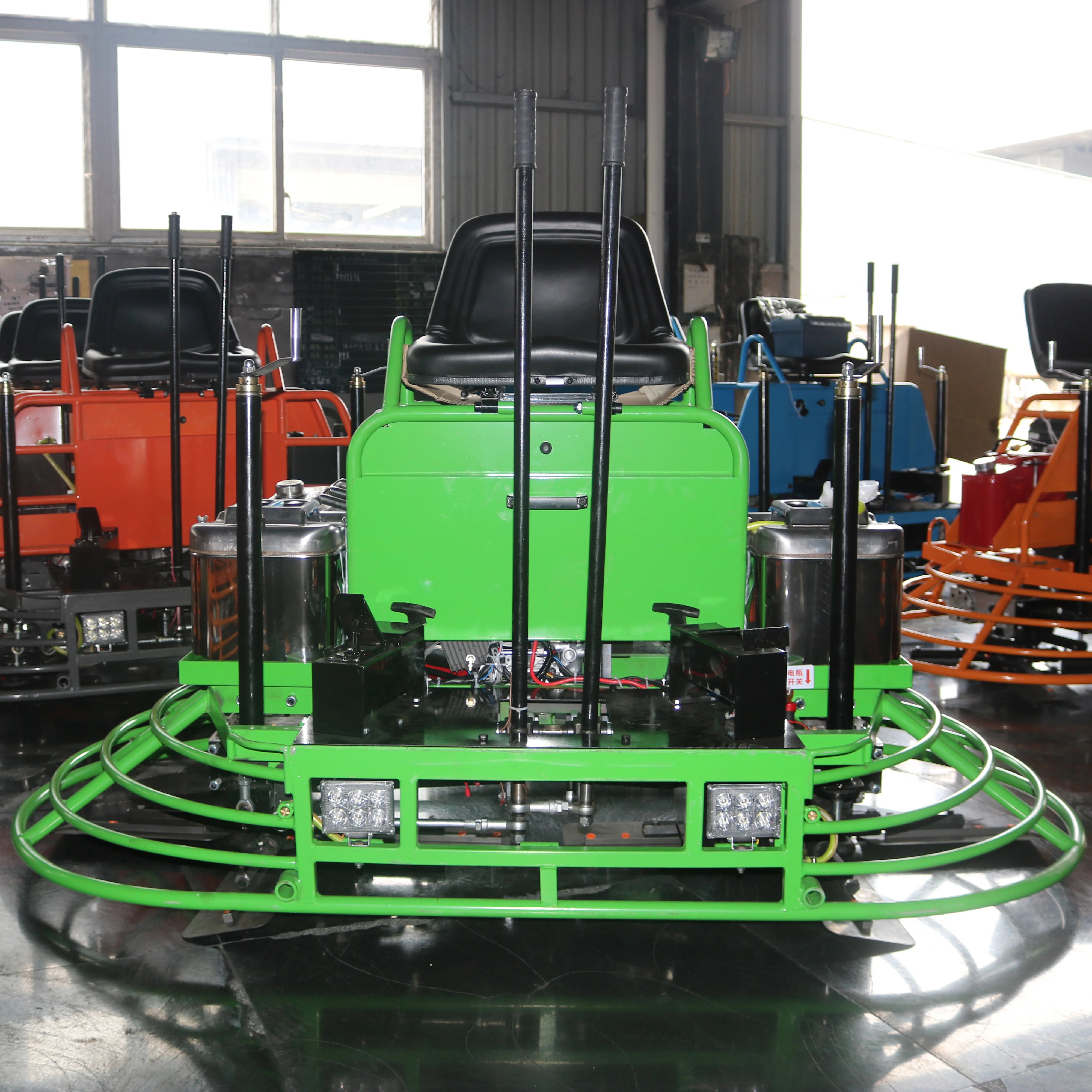 Ride-on Power Trowel Machine laser concrete cutting machine Riding Power Float Concrete