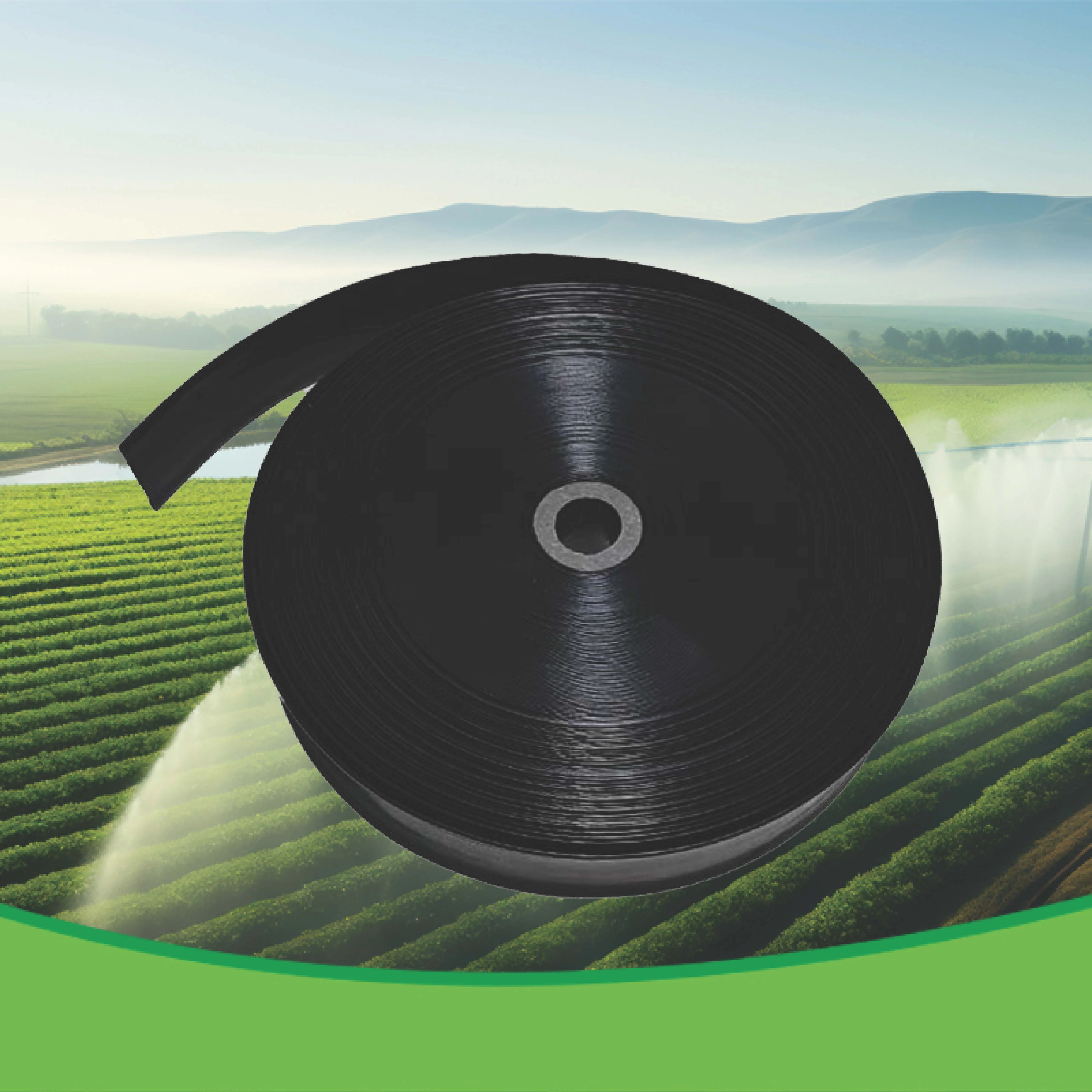 Low Priced Factory Product Long Distance Plastic-Coated Garden Hose High Quality Water Hose Irrigation System Accessories