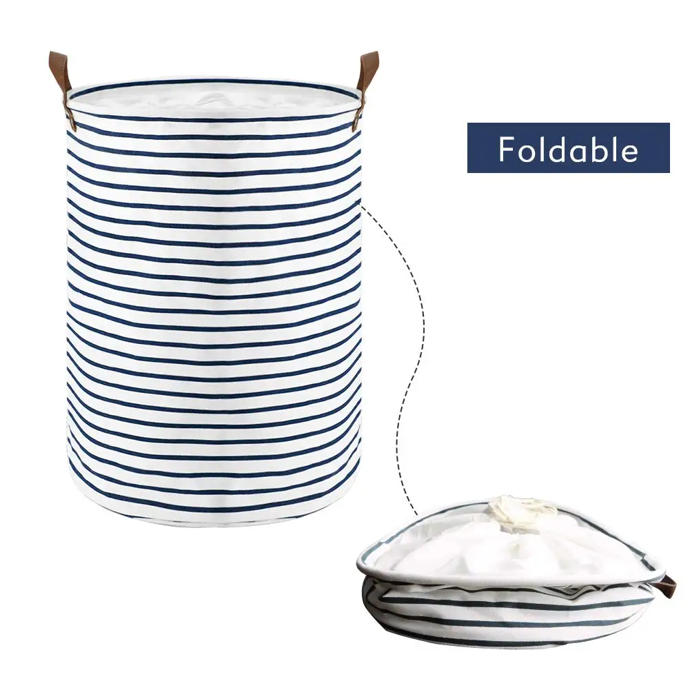Large Capacity Foldable Laundry Basket with Handle Baby Storage Dirty Laundry Basket