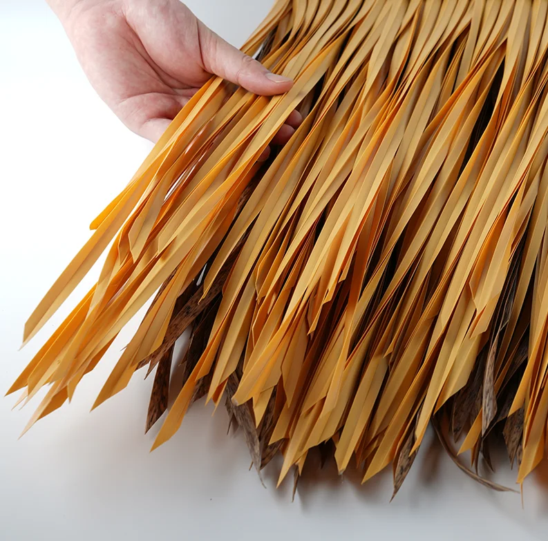 Multi-Specification artificial roof thatch fireproof artificial synthetic thatch roofing thatching roof