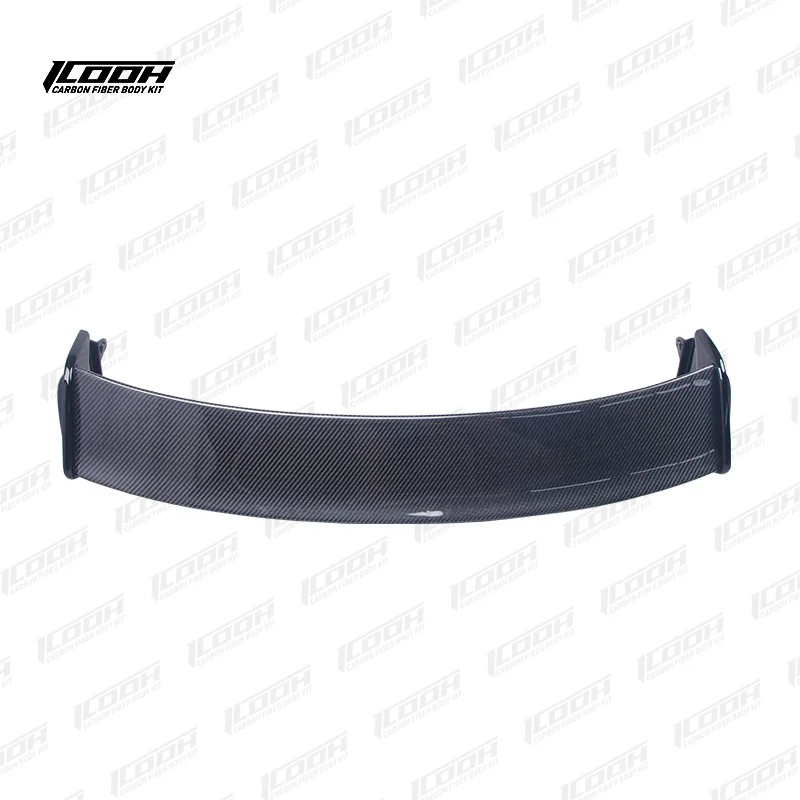 ICOOH Racing  Single Carbon Fiber Fibre Body Kit Rear Roof Spoiler Wing For BMW MINI Cooper R55 R56