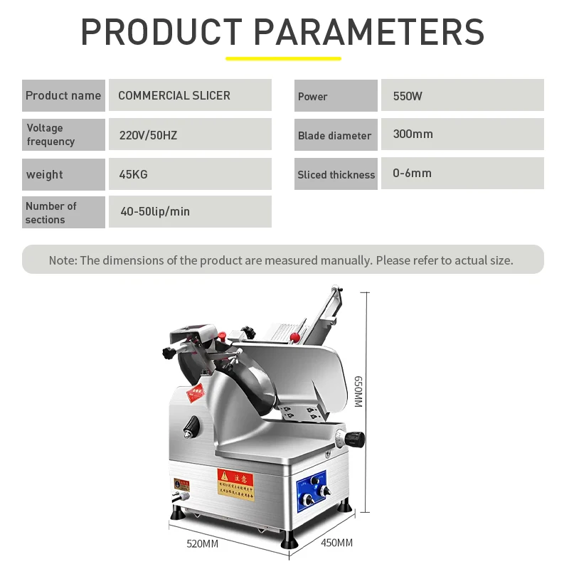 Automatic Commercial Slicer Stainless Steel Meat Cutter Meat Filleting Cutting Machine