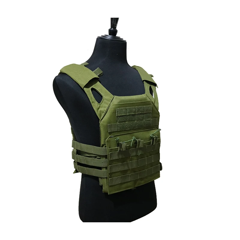 2023 Wholesale Outdoor 600D Oxford Tactical Professional Chaleco Tactico  Molle Tactical Vest Training Combat Plate Carrier