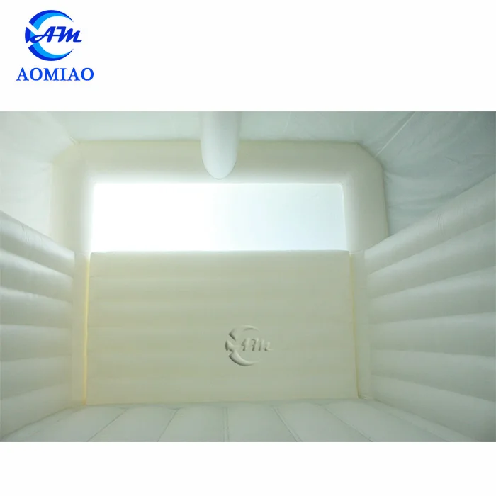 Надувная квадратная Свадебная палатка Aomiao, белый надувной замок для свадьбы, распродажа