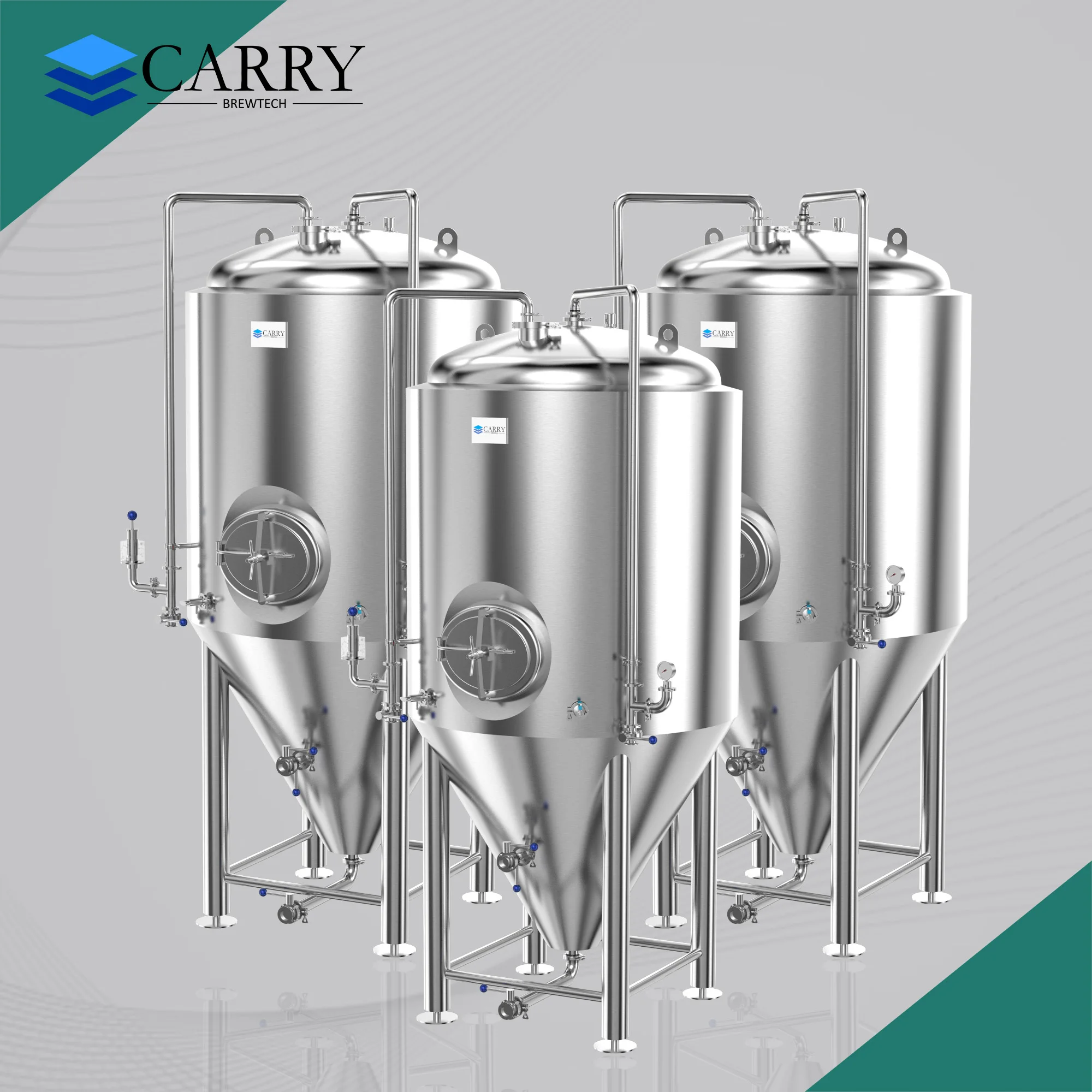 10 bbl 15bbl fermenter Temperature controlled beer fermenter / fermentadores 1000l 1500l 2000l 3000l cerveza