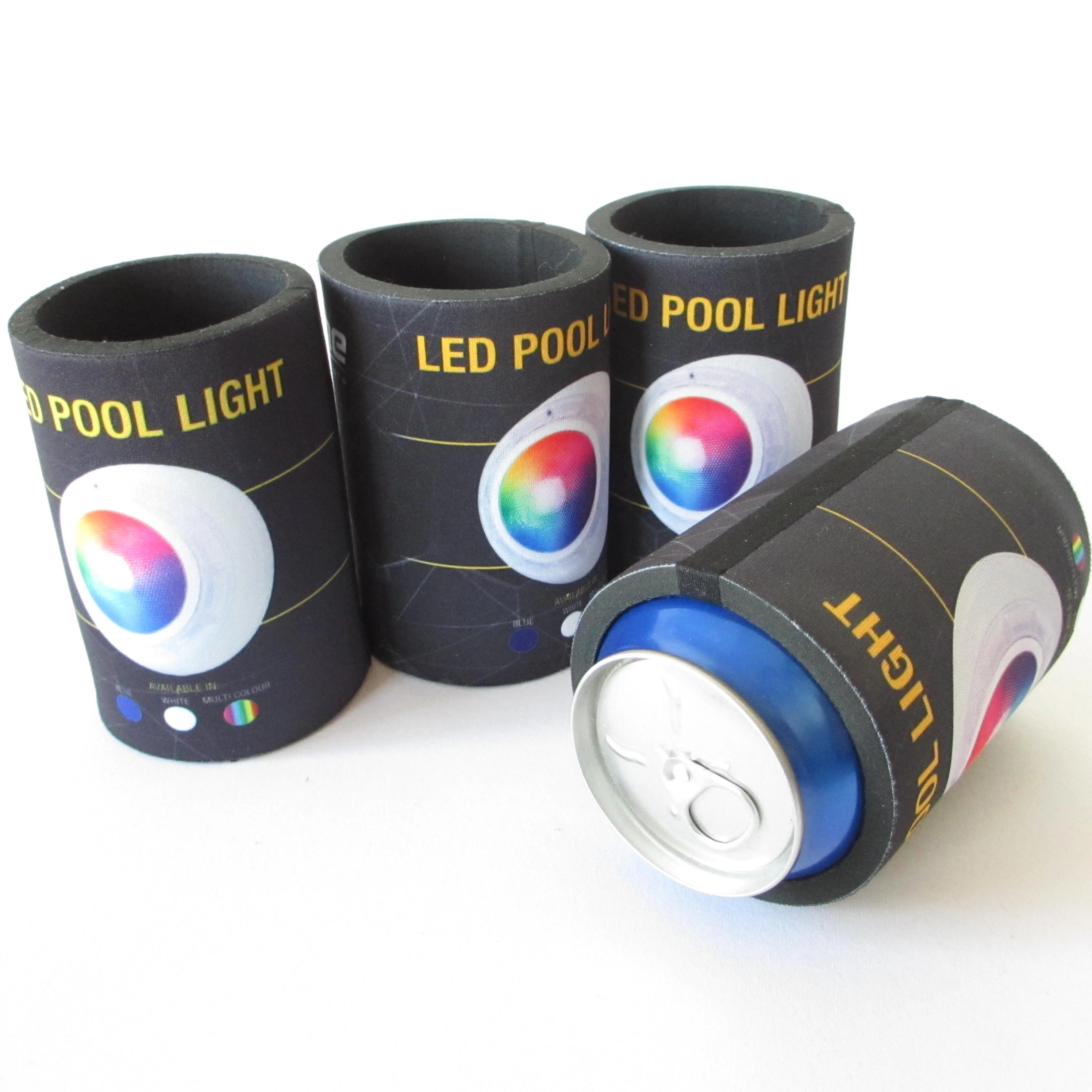 neoprene stubby cooler , Stubby can Holder with heated adhesive tape on the seam