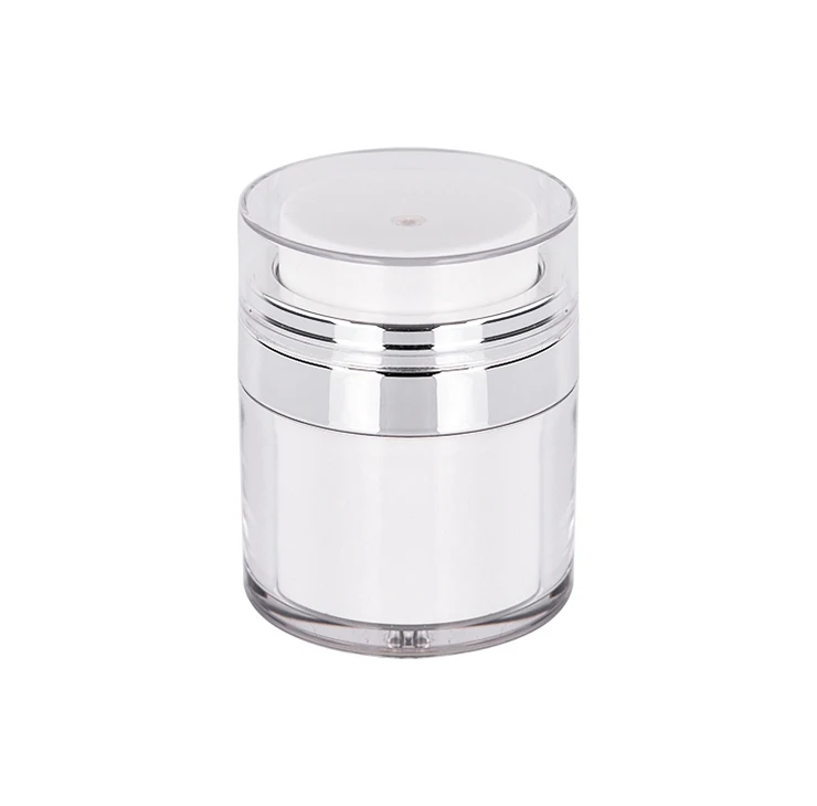 Wholesale Custom Luxury Cosmetic Refillable Frosted Airless Pump Bottles Packaging For Skincare