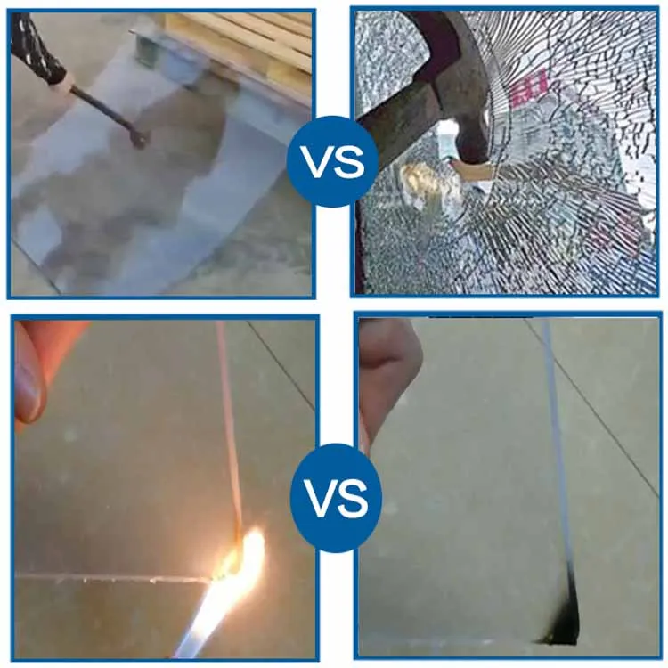 All-season performance fire resistant solid polycarbonate sheet