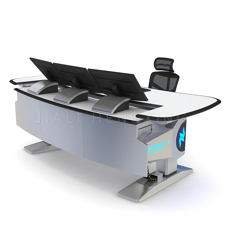 Consol Desk Operated Control Tables Room Command Center Conference Table