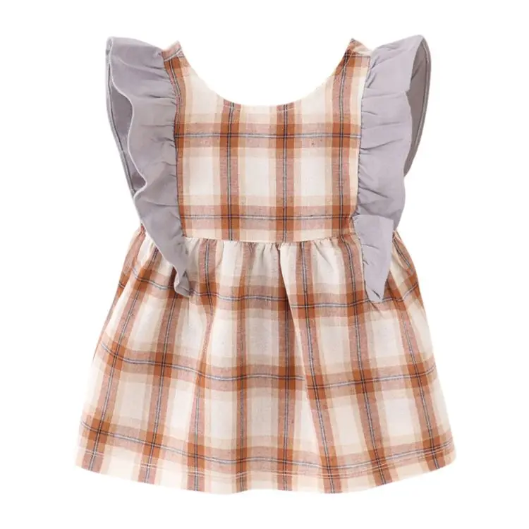 
Fashionable Clothing Dress Baby Kids Clothes Girls Dresses Printed Princess Dress Baby 
