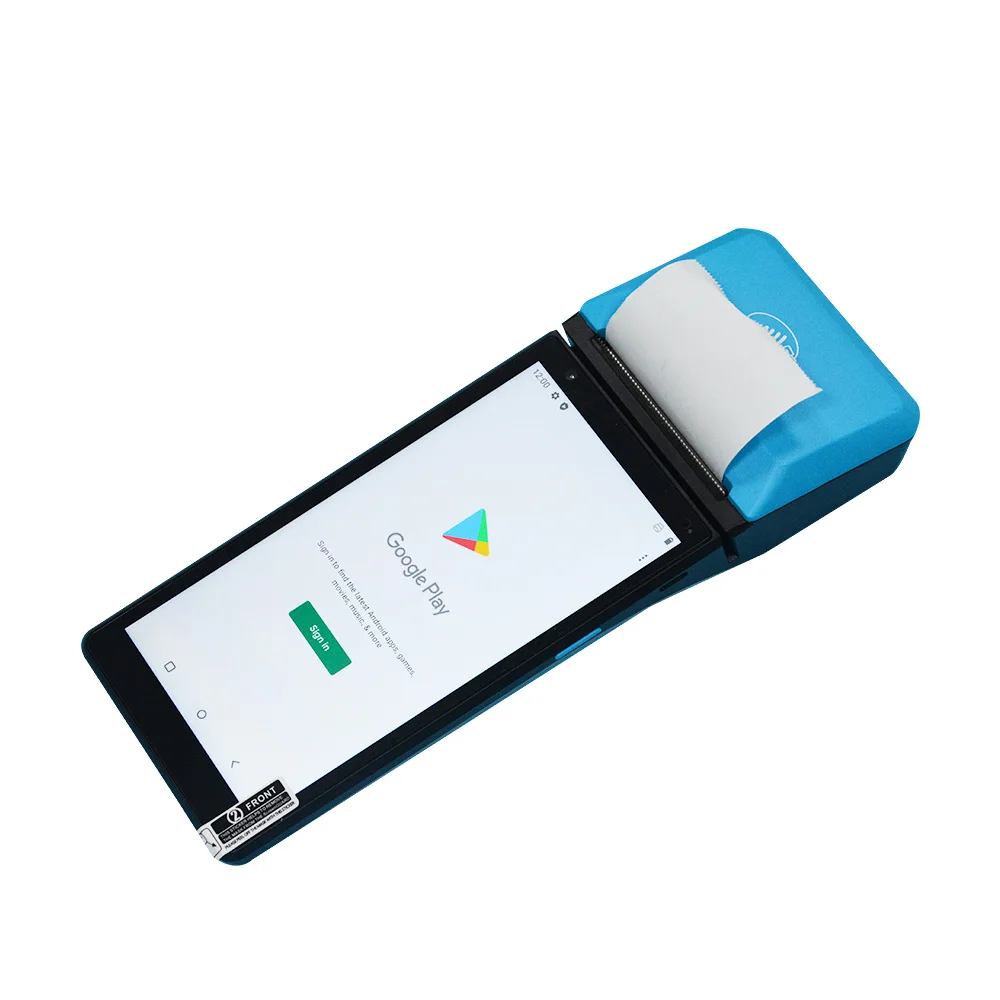 4G/Bluetooth/WIFI Android 11 Mobile NFC POS оплаты с отпечатком пальца Z500C