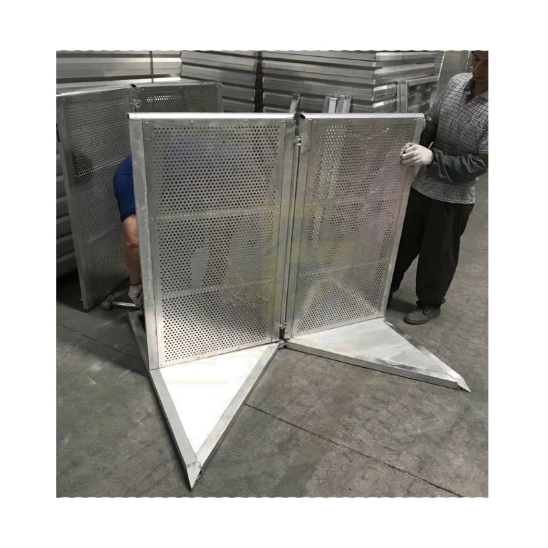 Aluminum Corner Barrier Aluminium Retractable Barricade Fence for Festival