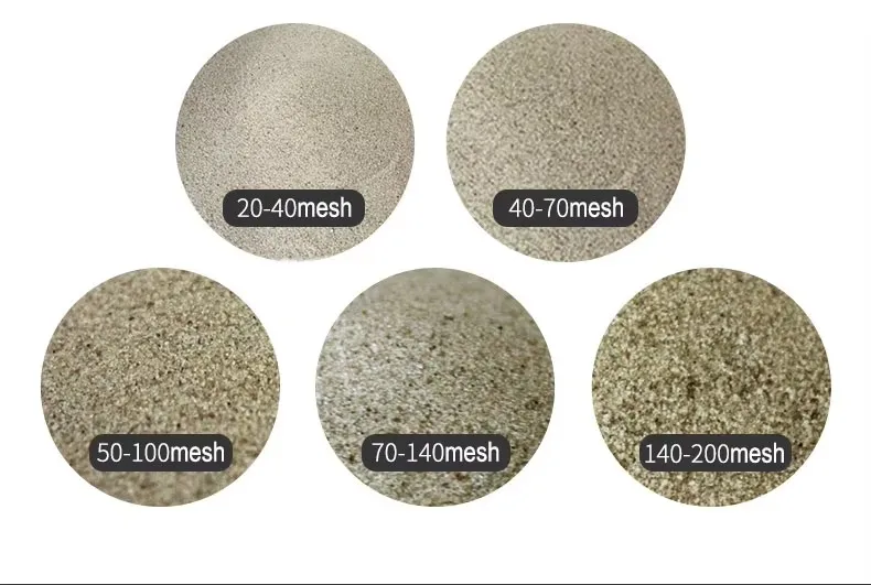 Factory Not Retail Quality 80-300 Mesh Zro2 Sand Refractory Zirconium Sand Zircon Sand for Casting Industries