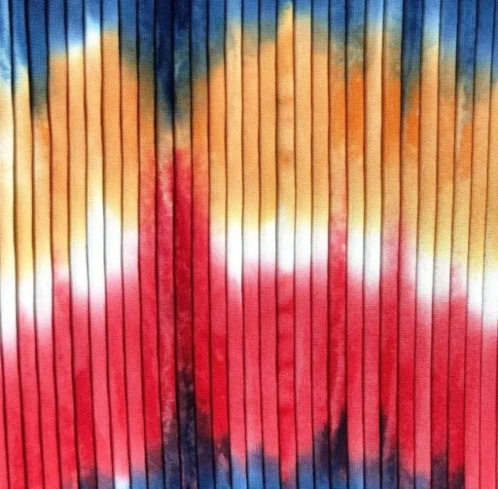 
Top quality and hot selling tie-dyed popular in all kinds of polyester or nylon fabrics with wr tpu bonding fiber 