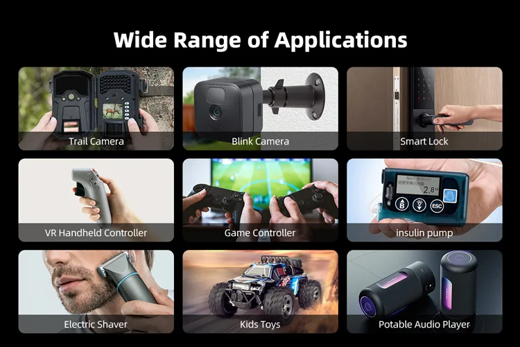 XTAR 1.5V Lithium ion 4150mWh AA and AAA 1620mWh Rechargeable Batteries