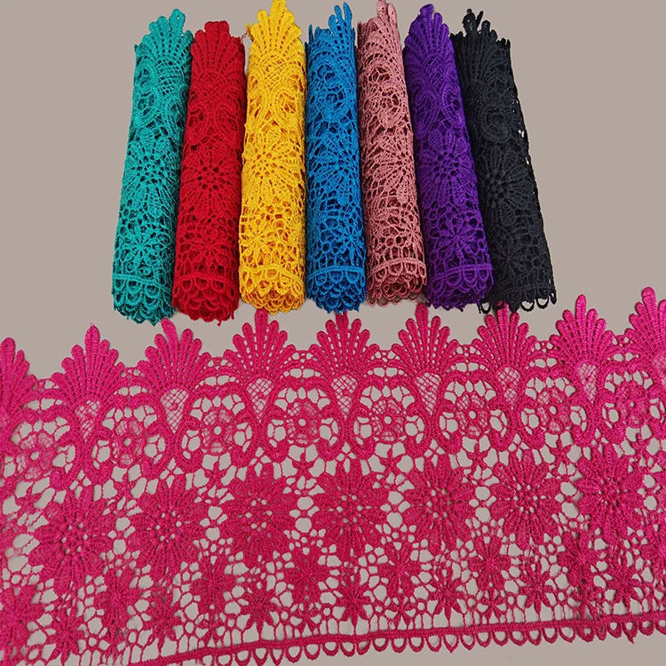 High quality textile fabrics Embroidered lace Mesh fabrics Dresses Lace Home trims