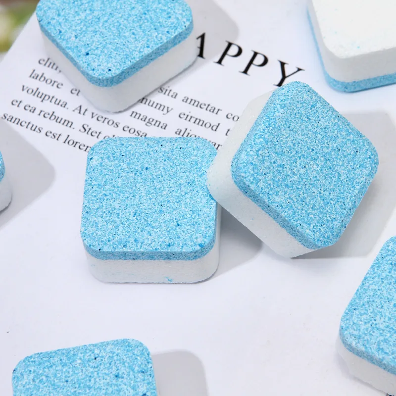 Support Custom Logo Package Washing Machine Drum Tablet Eco Friendly Remove Stain Deep Clean Washing Machine Tablet