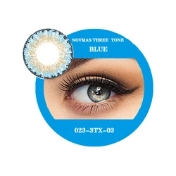 Wholesale 14.2MM Yearly natural cosmetic contact lenses colored contact lenses green