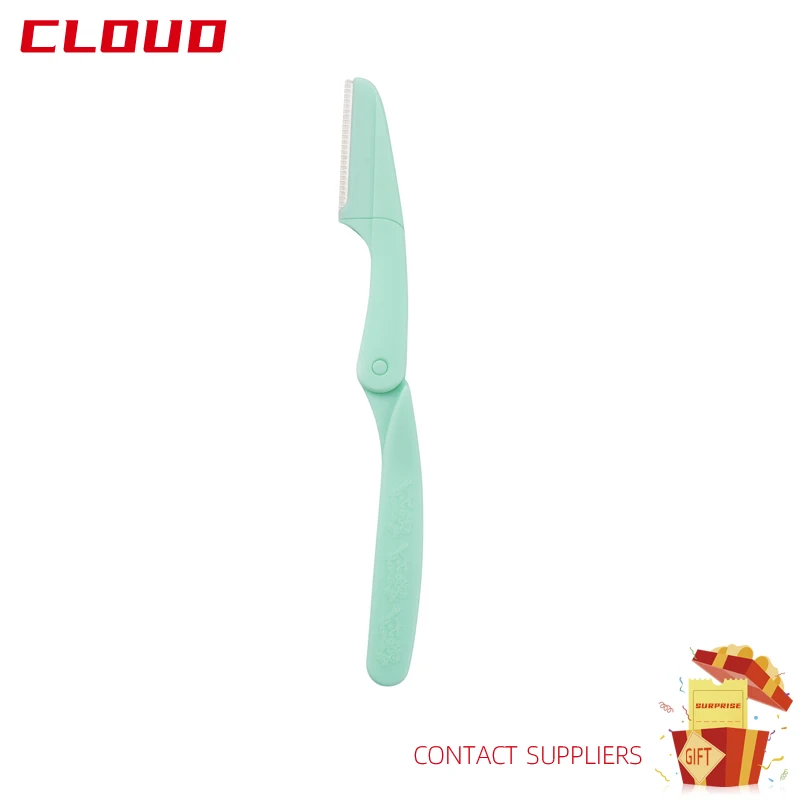 Hot Sale OEM ODM Manual Mini  Eyebrow Razor Dermaplaning Tool For Face