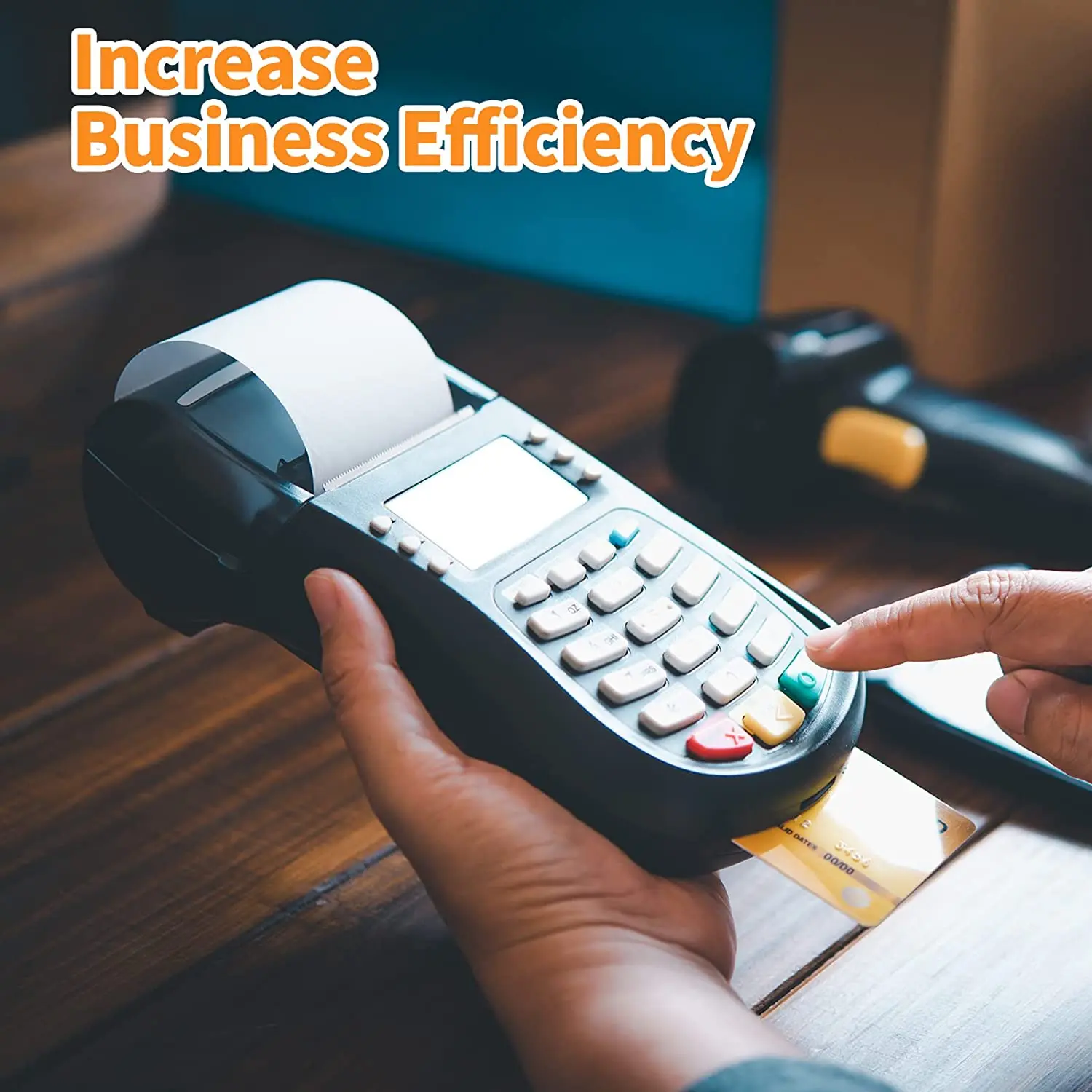 80x80mm/Customized Size Thermal Paper Rolls White Thermal Paper Cash Register POS Receipt Paper (50 Rolls) thermal tape