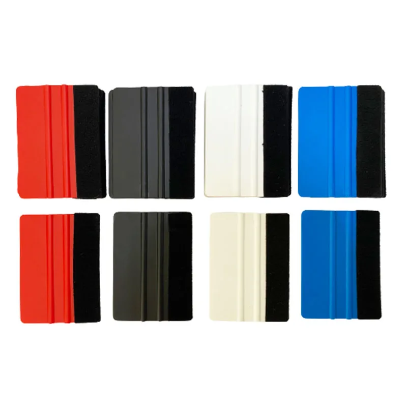 Craft Squeegee Vinyl Scraper Felt Edge Home Decor Window Tint Iron-on Projects Plastic Metal Adhesive Vinyl Decal Wallpaper