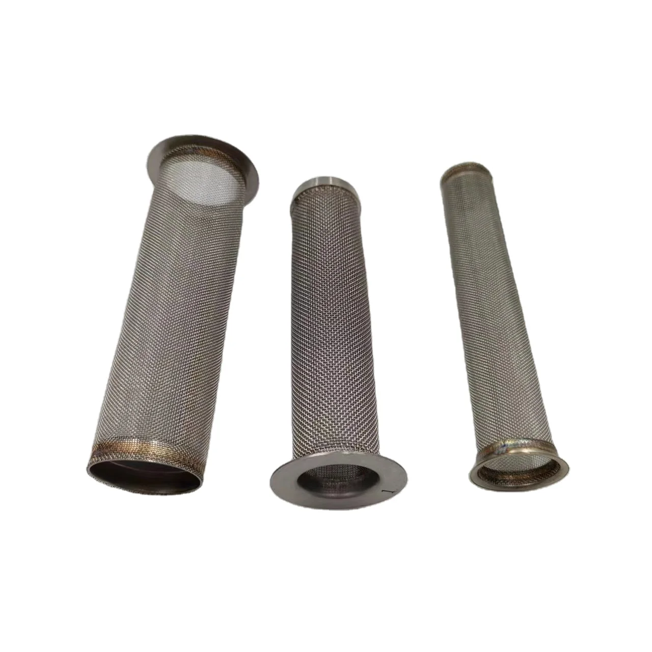 Round Hole Stainless Steel Wire Fine Mesh Screen Filter Tube