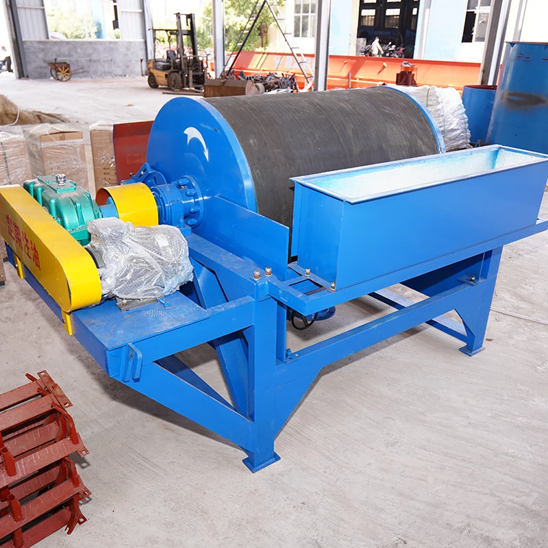 Iron Ore Tin Ore Feldspar Magnetic Powder Separator High Efficiency Separation Equipment Wet Type Magnetic Drum Separator