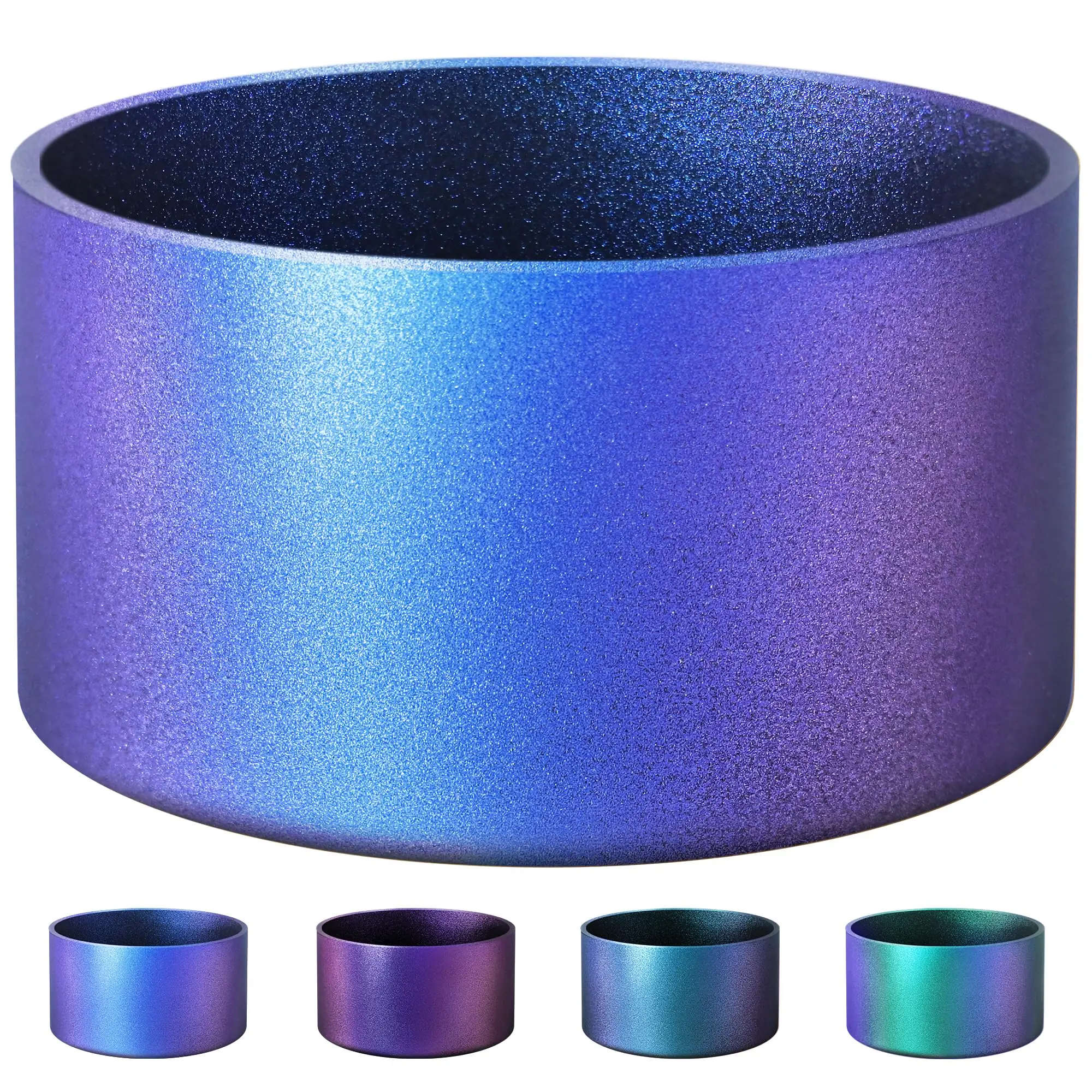 NEON TUMBLER Bumper Gradient Matte Luster Silicone Boot Compatible with Tumbler Boot 24-40 OZ Water Bottles