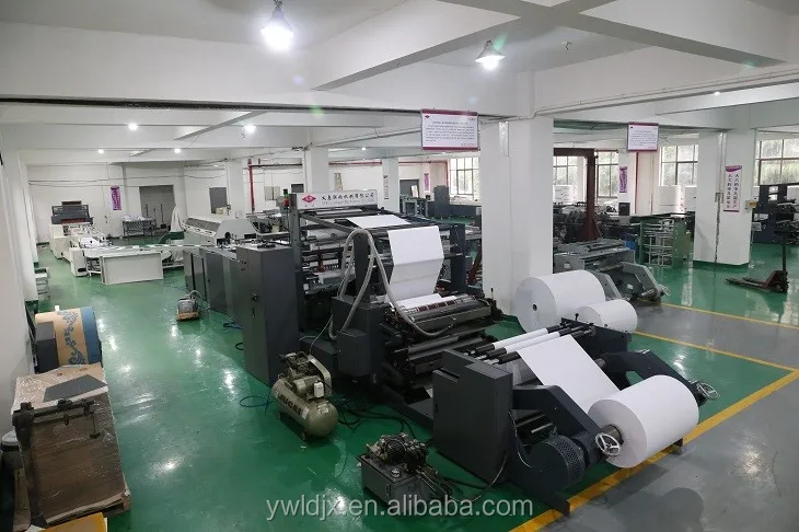 Plastic cover notebook complete production line