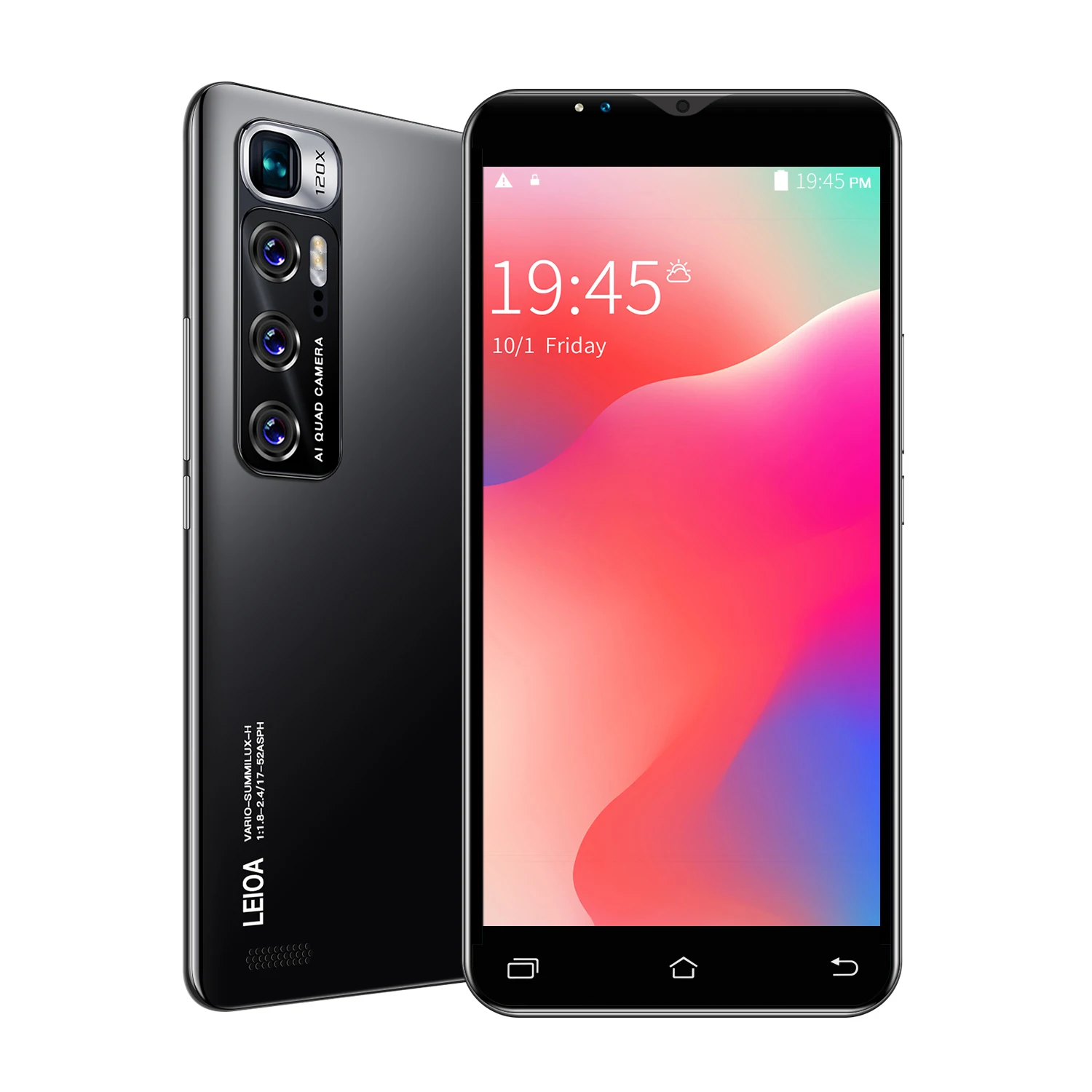  Смартфон 5G M10 mini 12 Гб ОЗУ 512 ПЗУ две карты 4-дюймовый телефон высокой четкости HD 1080x2320 изогнутый полноэкранный