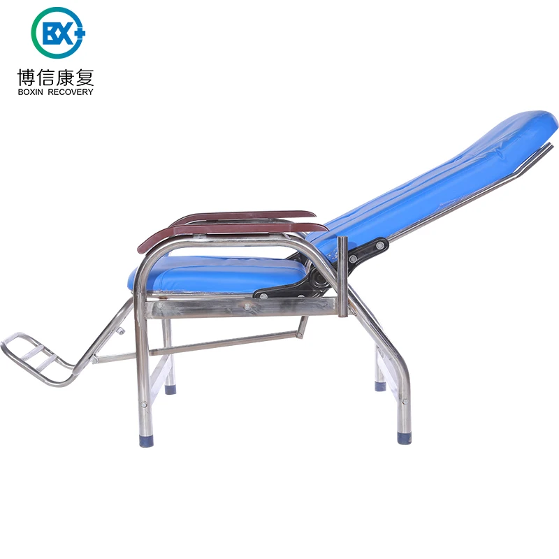 Больничный медицинский инфузионный стул из нержавеющей стали для пациента