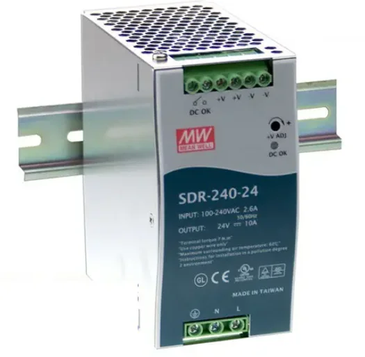 YJLM-W SDR-240-24 Relay Contact Din Rail Smart Switching Power Warranty Professional Institutions W