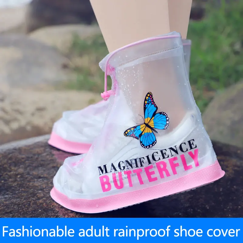 2022 best selling Rainshoes  rain shoes waterproof rain boot warm pvc safety customized  fashion reusable adult wear-resistant