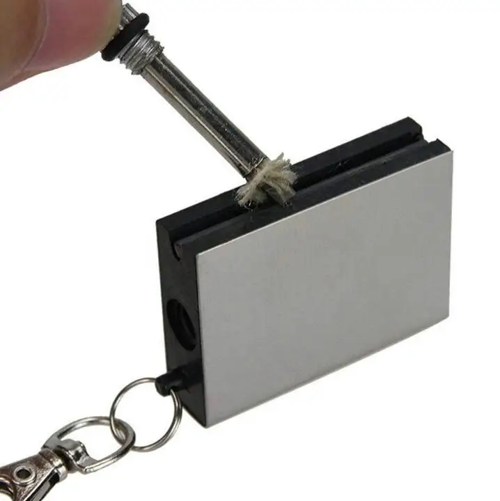 Stainless Steel Flint Fire Lighter Starter Matches Portable Survival Tool Kit for Outdoor