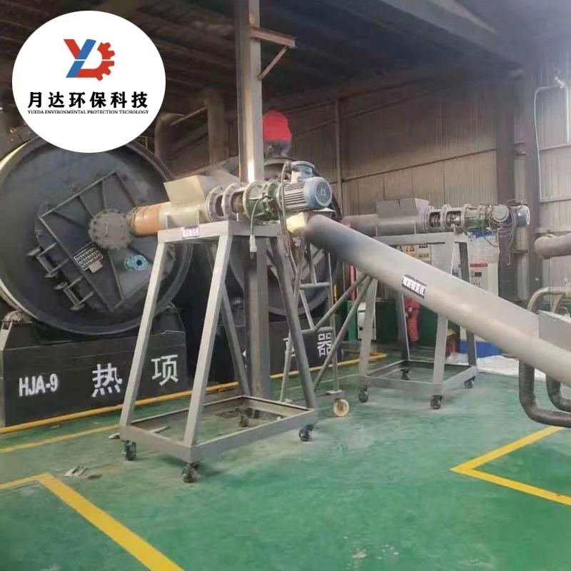 10th Generation No Pollution Tyre Pyrolysis Plant with new patents