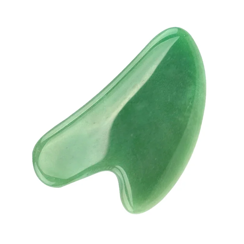 Hot Sale Factory Price Natual Skin Facial Care Green Aventurine Guasha for massage