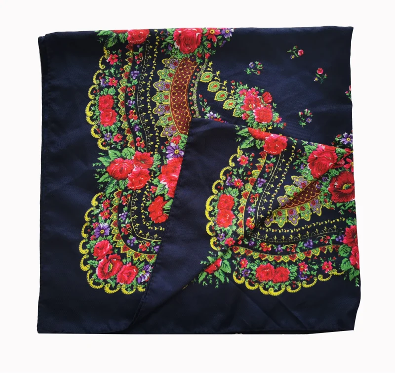 Hijab Scarf Polyester Scarf 90X90CM