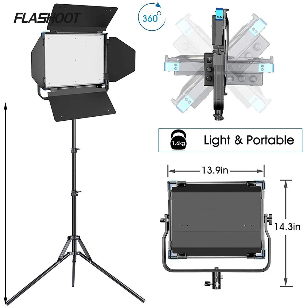 SOKANI 50 Вт RGB светодиодные комплекты для студийной видеосъемки с управлением через приложение потоковой