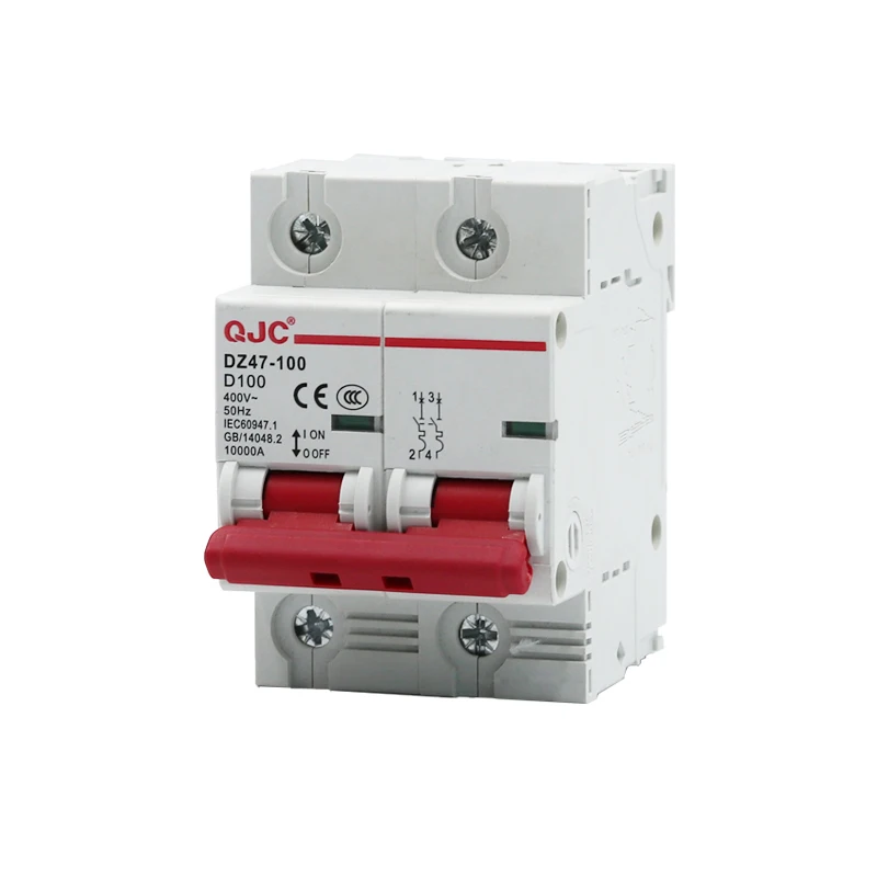  QJC 1p 2p 3p 4pole All Type NC MCB circuit breaker SKD