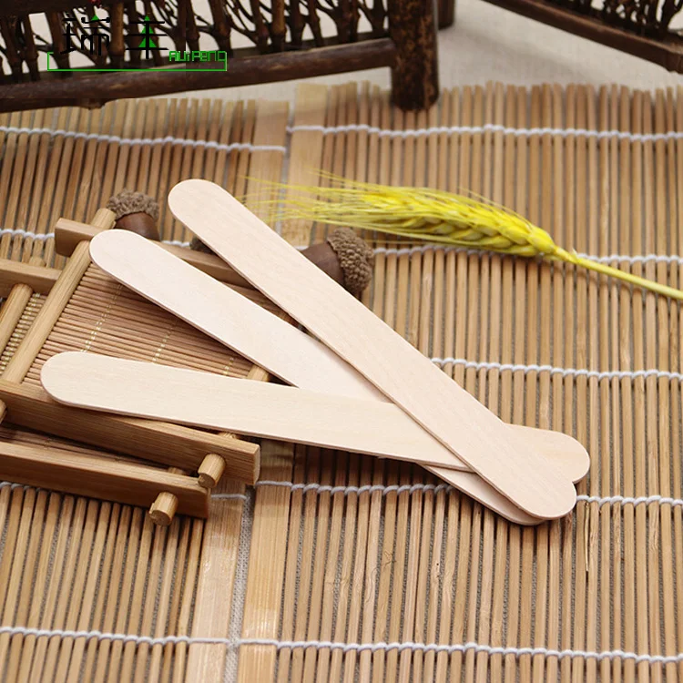 Eco friendly disposable spatula pediatric wooden medical tongue depressor