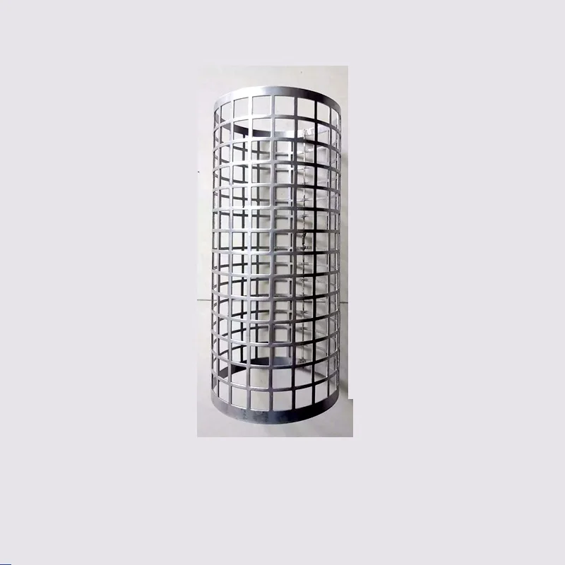 stainless steel round cylinder screen filter mesh tube