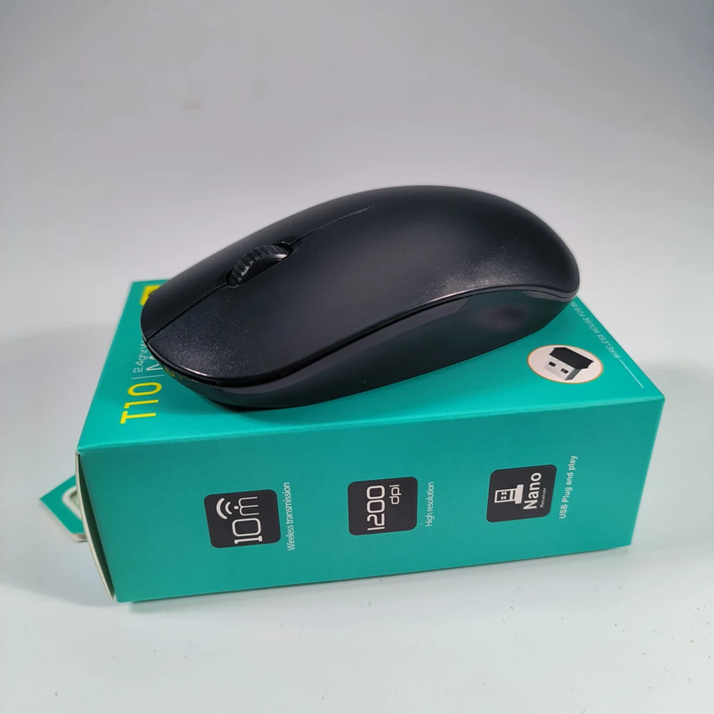 Factory Manufacturer Cordless Slim Portable Optical RGB Gaming BT 2.4G Dual Mode USB PC Laptop Computer Wireless Mouse