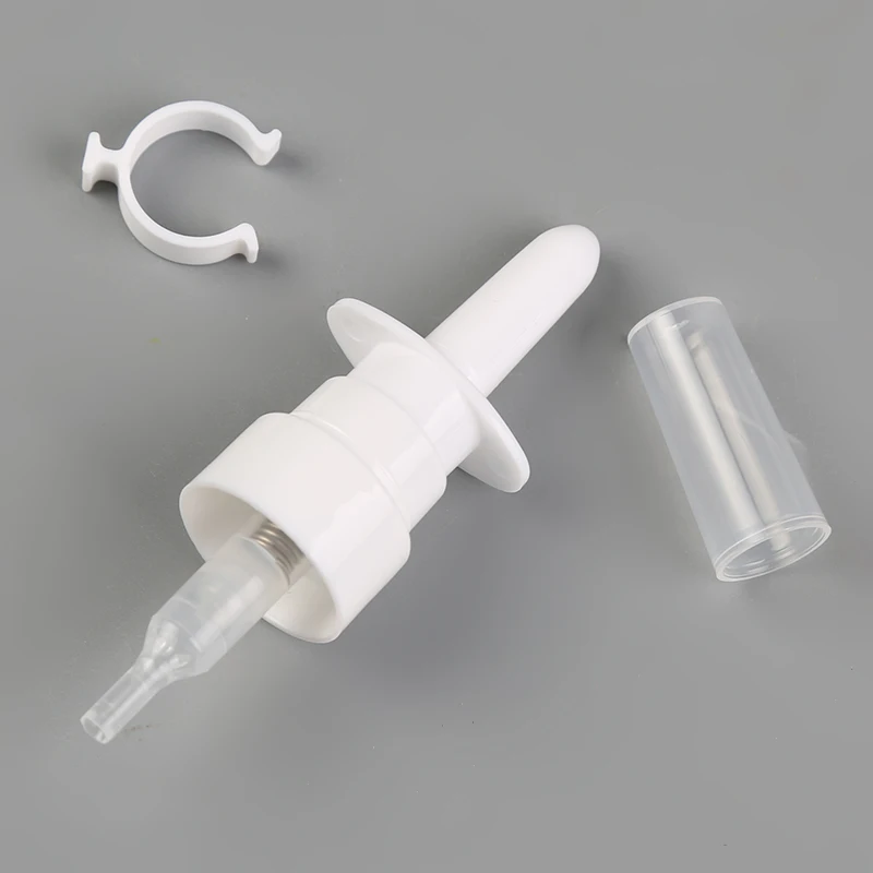 New style 20/410 nasal spray pump sprayer white color plastic medical nasal spray for sale