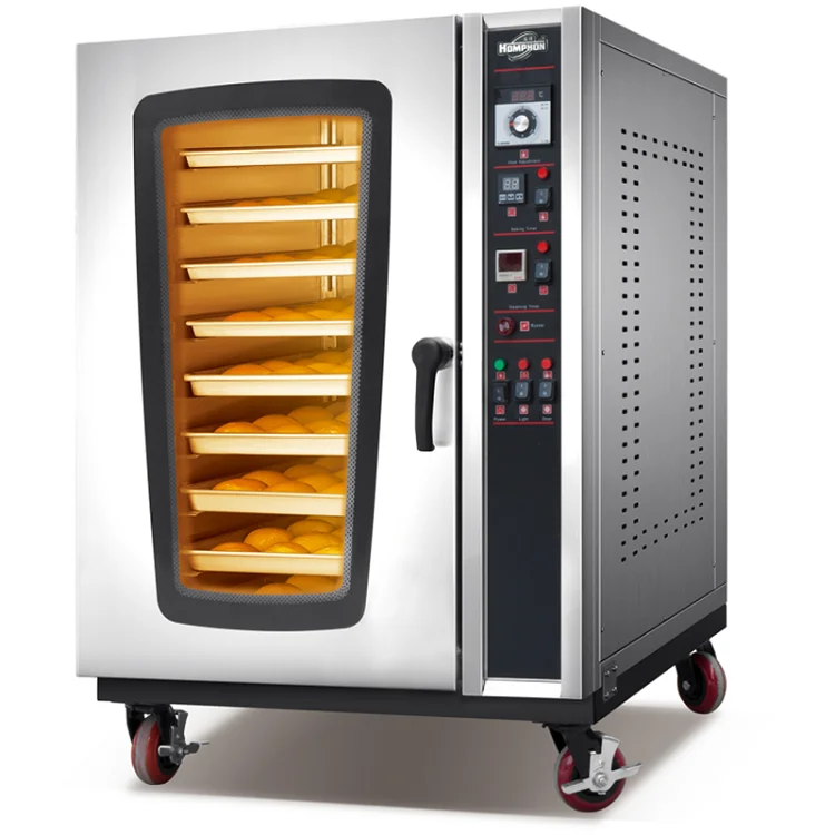 Combi Oven Commercial Professional Heating Bakery Gas Oven Pizza Biscuits Convection Oven