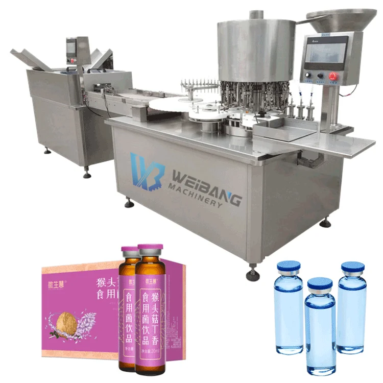 pharmaceutical liquid bottling Machine 30ml 100 ml bottle liquid oral syrup filling machine