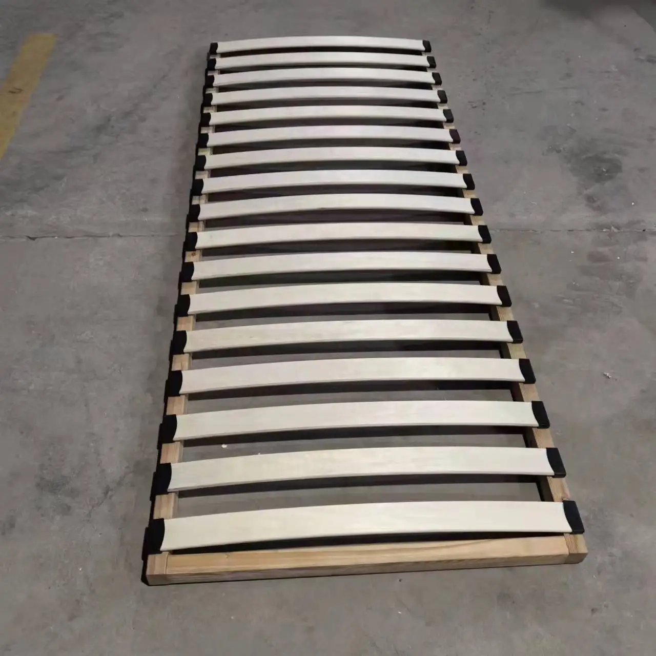 European style wooden bed frame queen wooden bed slat bedroom bed frame