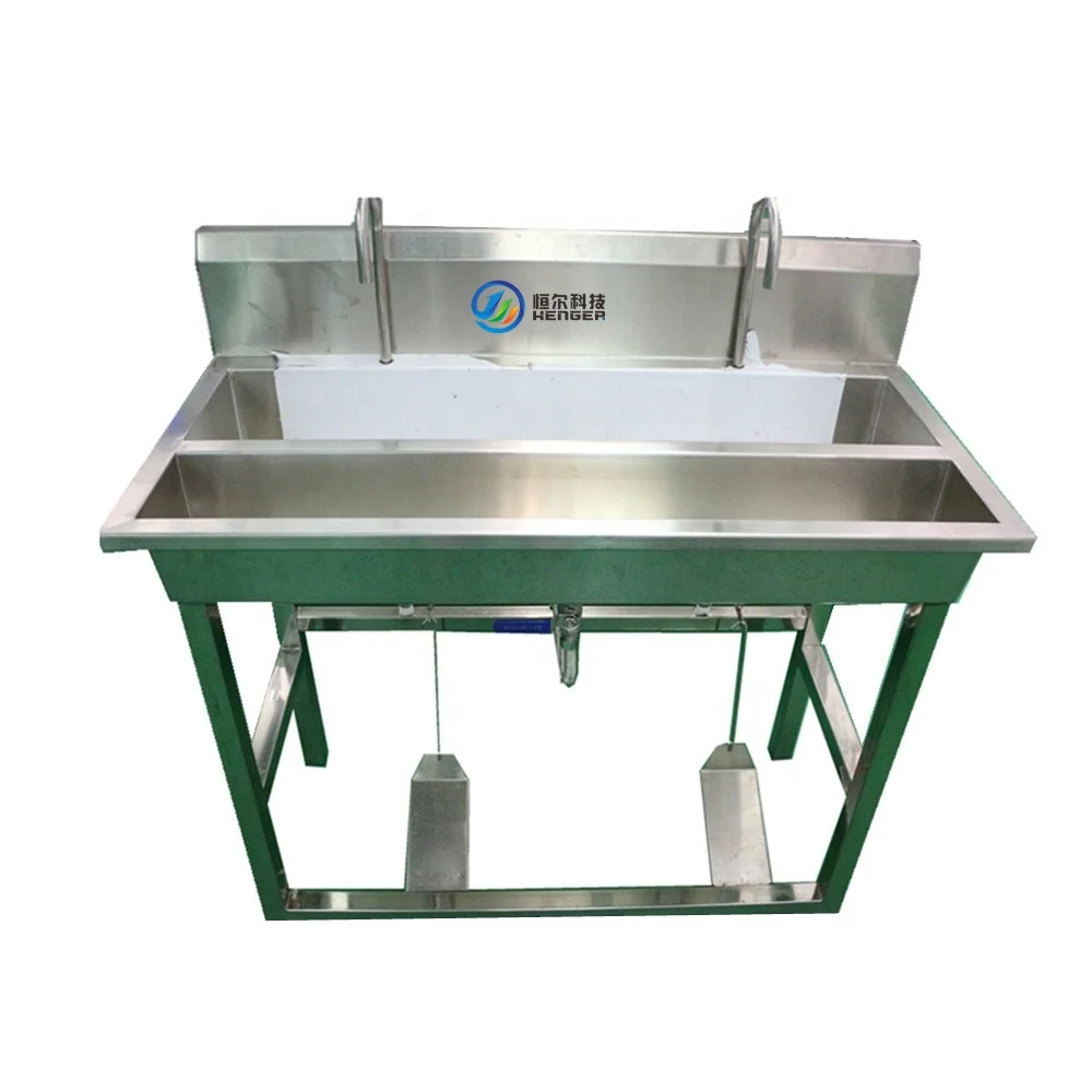 304 Stainless steel sink hand wash clean station hygiene entrance cleaning